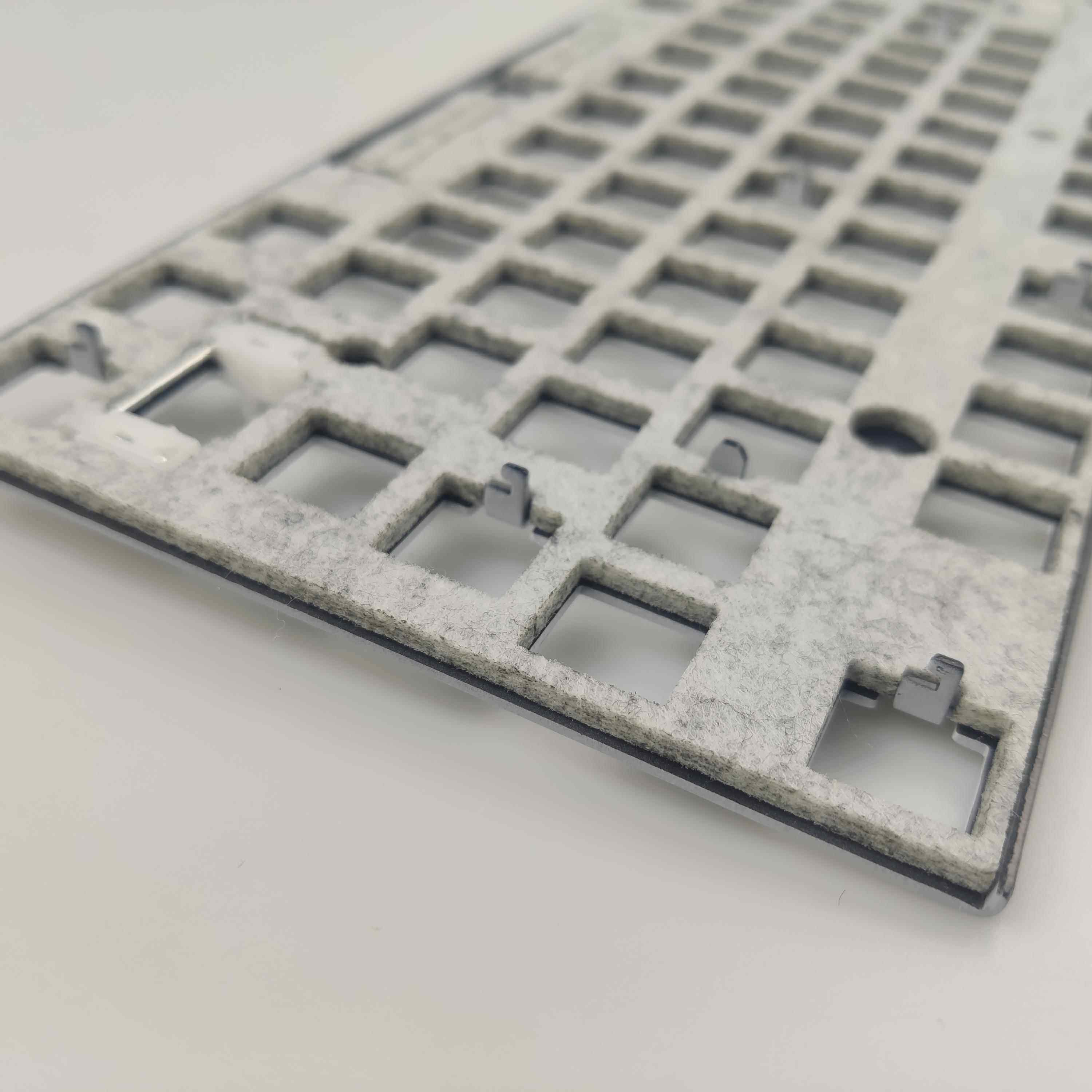 机械键盘消音棉隔音材料 定位板夹心棉底部吸音棉客制化海绵