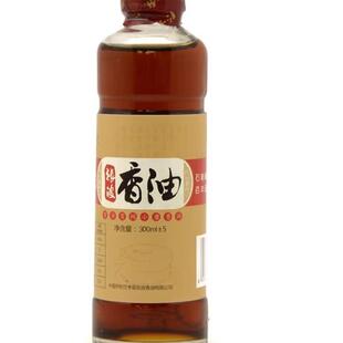 兰考特产张波香油 石磨手工食用调味油小磨油芝麻油300ml玻璃瓶装
