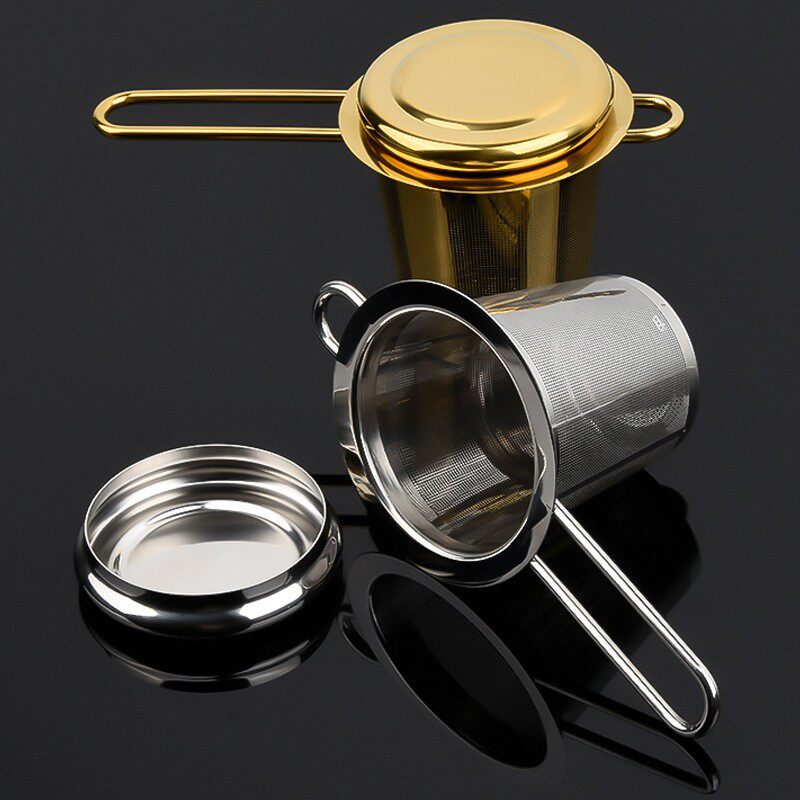 厂家不锈钢304茶漏滤茶器创意茶叶过滤网茶隔泡茶器茶具配件