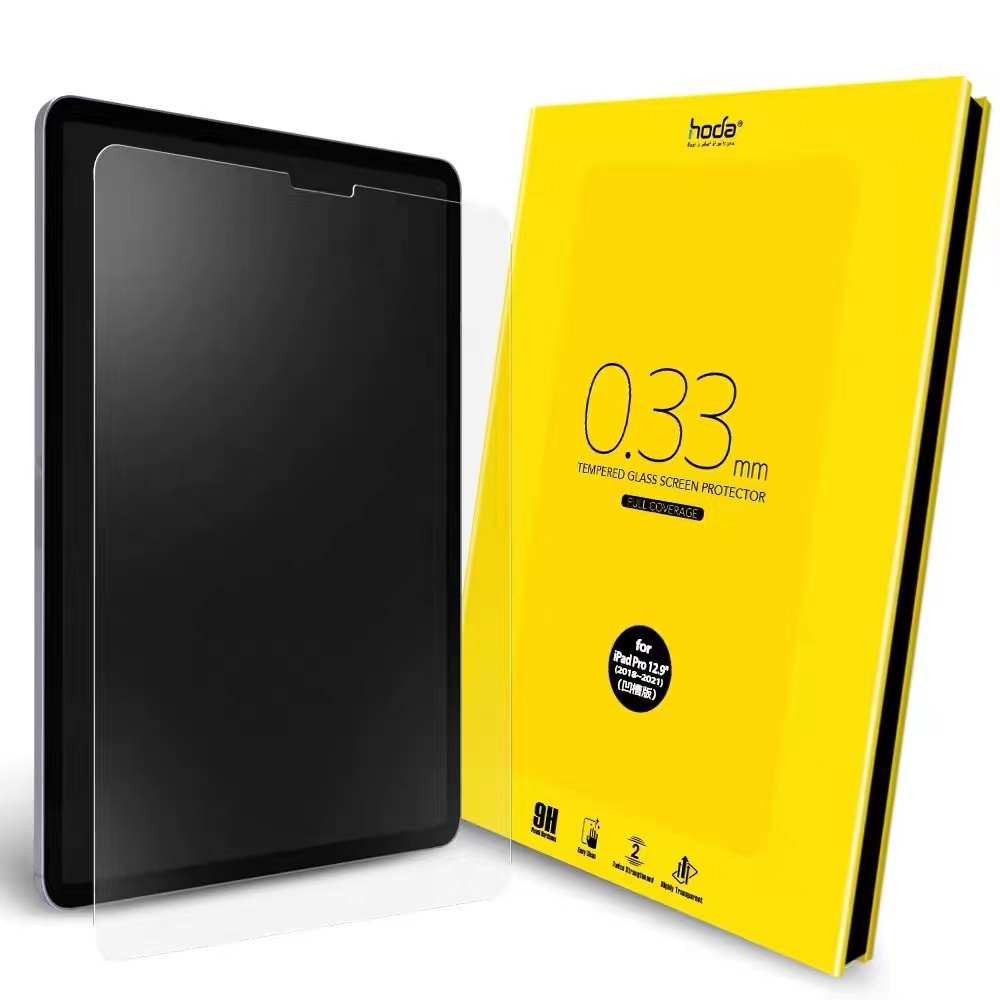 hoda好贴iPadpro 10.9/mini7 6防指纹iPad11寸/12.9寸钢化膜mini6抗反射ar膜2024年iPadpro 12.9寸磨砂膜air7