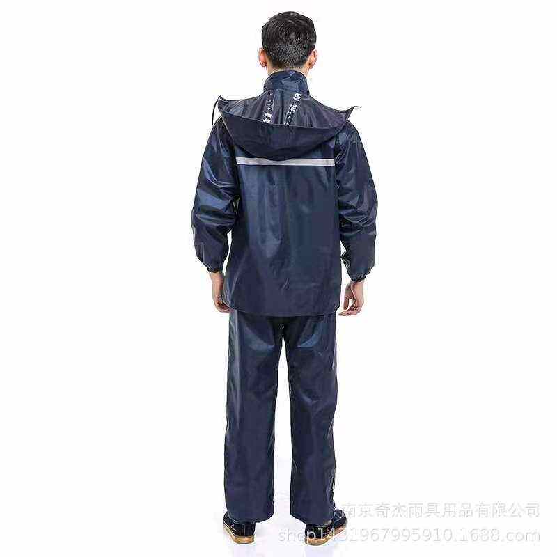 雨衣雨裤套装男钓鱼雨衣分体套装薄款夏季防雨透气穿劳保外卖批发