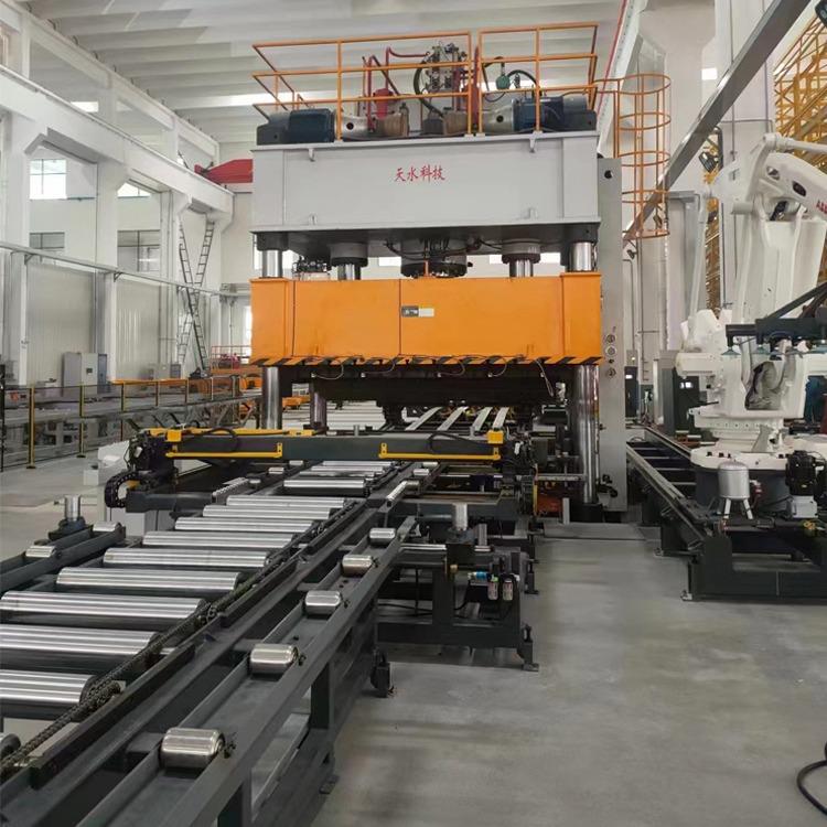 瓦楞纸生产线 纸箱纸板成型数控1250T多缸液压机1000吨四柱油压机