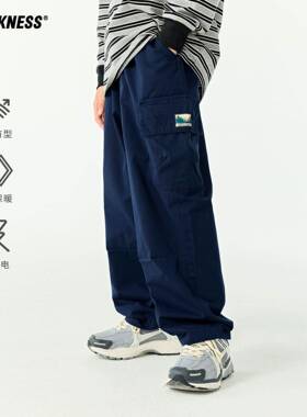 DK童装26春装户外女童山系直筒工装裤儿童中大童日系休闲长裤子