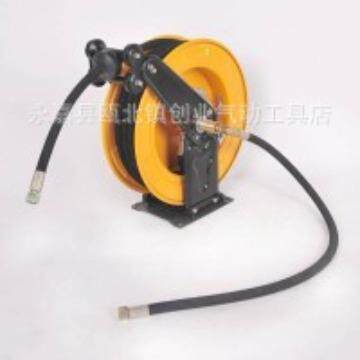 自动伸缩高压水鼓/洗车机店专用卷管器耐用盘管卷筒伸缩式