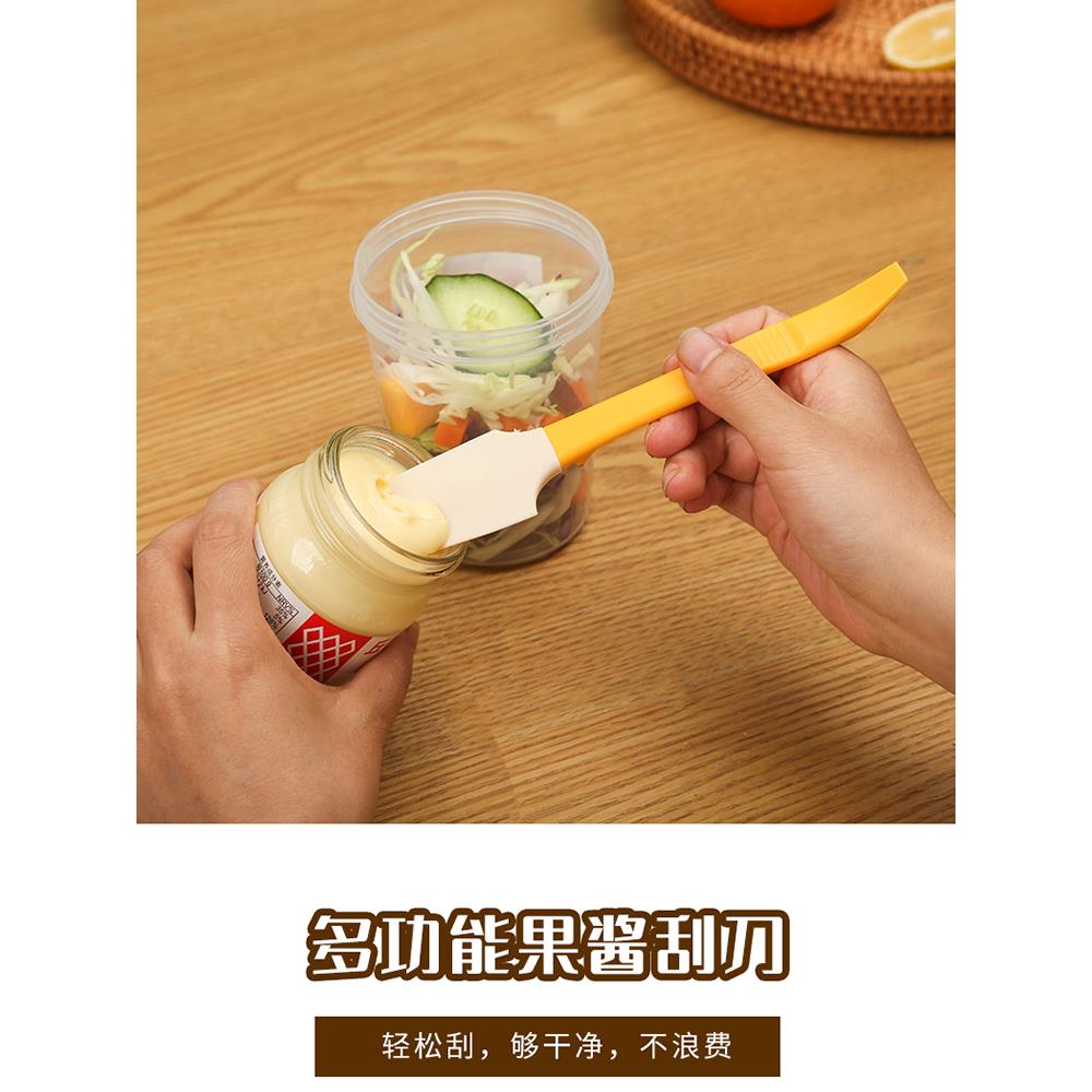 硅胶刮刀烘焙食品奶油黄油果酱涂抹刀罐头瓶底刮勺刮铲刀烘焙工具