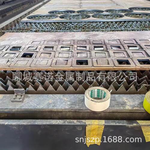 Q235B碳钢法兰毛坯大小口径冲压圆盘法兰盘A3钢板切割零售
