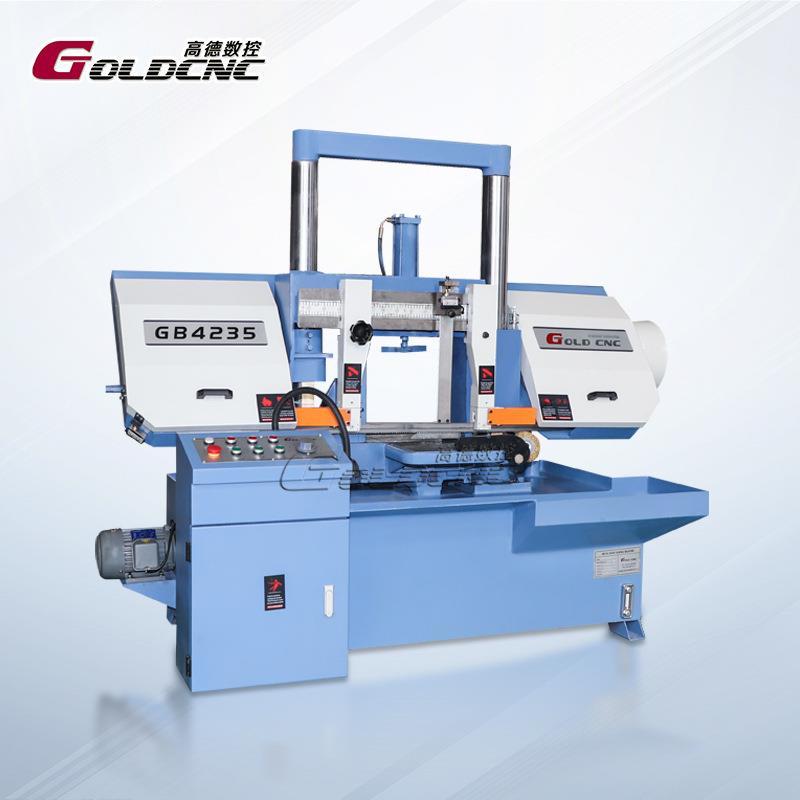 GB4235重型工业级带锯床液压半自动双立柱三年质保
