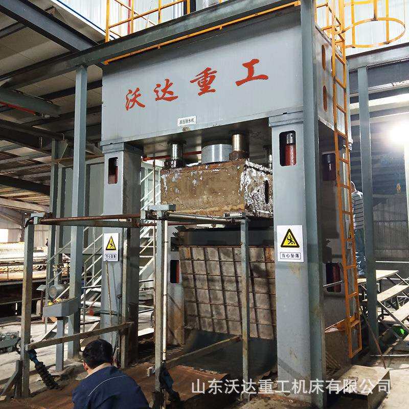 沃达500吨800吨污泥压榨机1000吨煤泥市政物液分离高压脱水生产线