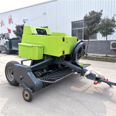 麦秸捡拾方捆打捆机 牵引式麦秸捡拾打包机厂家 稻草捡拾压捆机