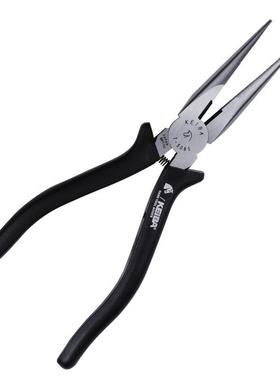 8马牌T-30尖嘴钳电工有牙T-308S尖咀钳长嘴0钳8寸20mSm