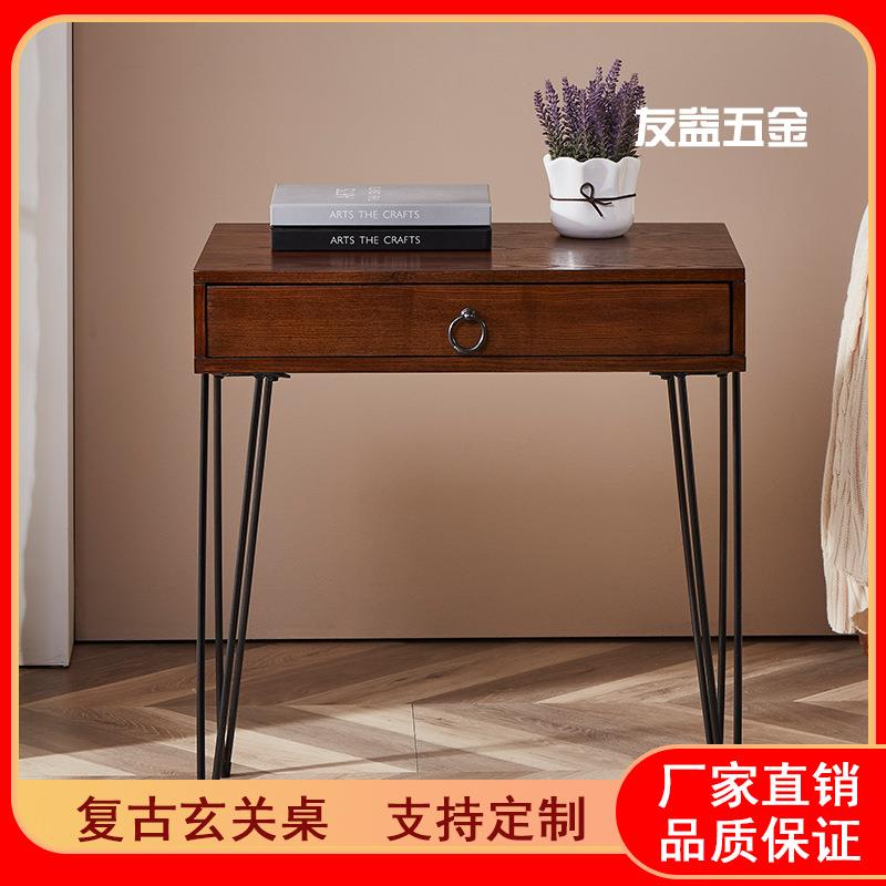 边几头桌子茶几家用床GSY床边沙发床柜边桌方桌小抽屉桌头桌铁艺