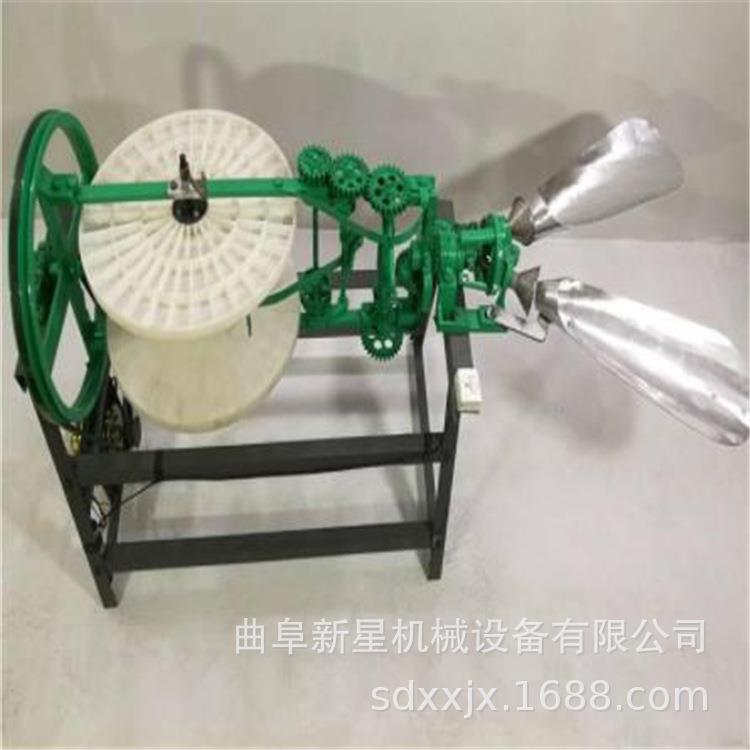 多功能水稻草蒲草龙须草双股绳编两股编织草绳机纺绳机草编机