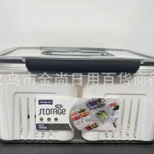 PET high transparency kimchi sealing box, food-grade picklin