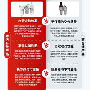 油水分离水气过器滤器器带自动排气源干燥水空压机气泵空气麦太保