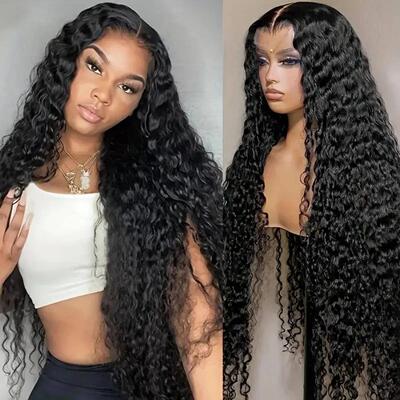 Loose front lace wig