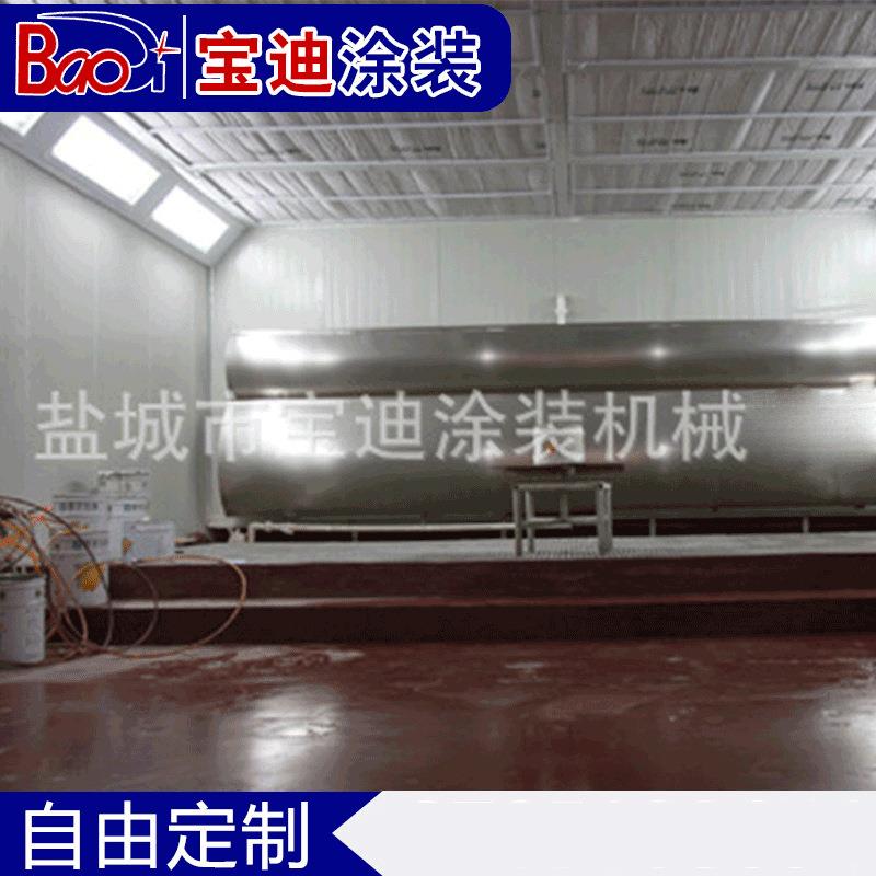 盐城宝迪供应豪华型木家具水帘喷漆室水帘柜喷漆台
