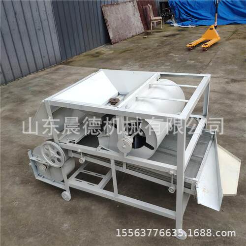 小稻谷筛CD-小型-选吹机 型双层震动玉米除杂式风芝麻清选机