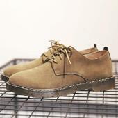 真皮英伦男休闲鞋 潮小码 马士丁低帮工情侣反绒皮鞋 新款 鞋 装 男鞋 子