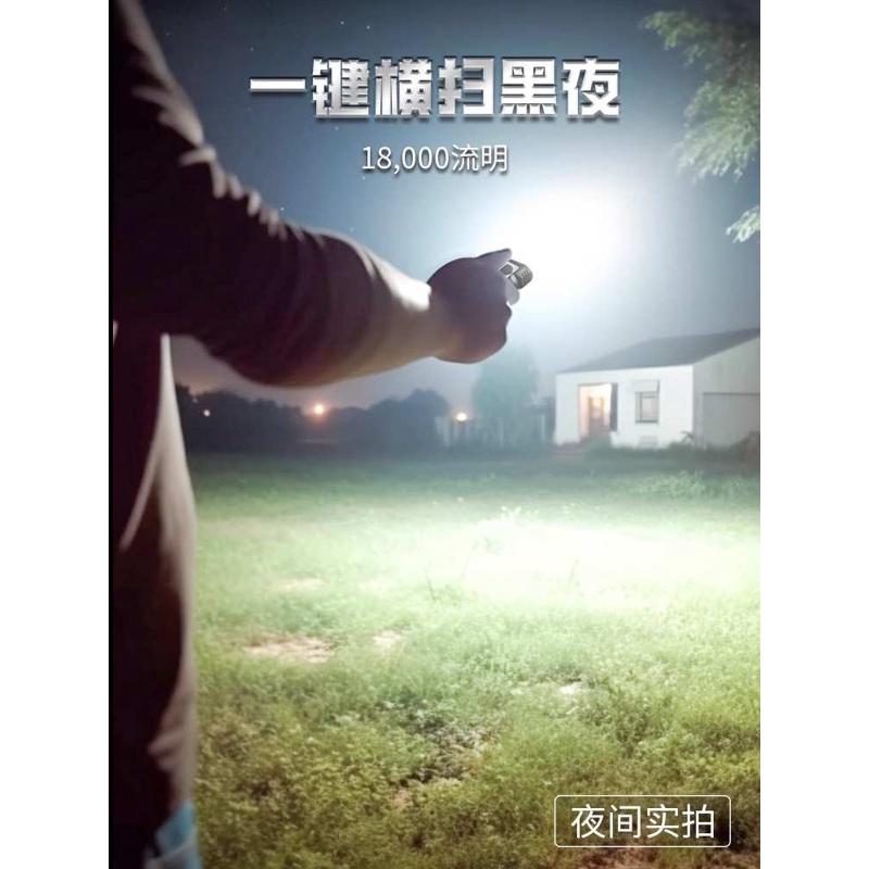 沃尔森手电筒强光充电超亮户外便携汽修工地led照明工作 矿灯X609