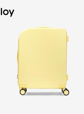 正品a行lloy阿乐色乙李箱红拉杆箱登机箱结婚轻旅行箱可携式密便