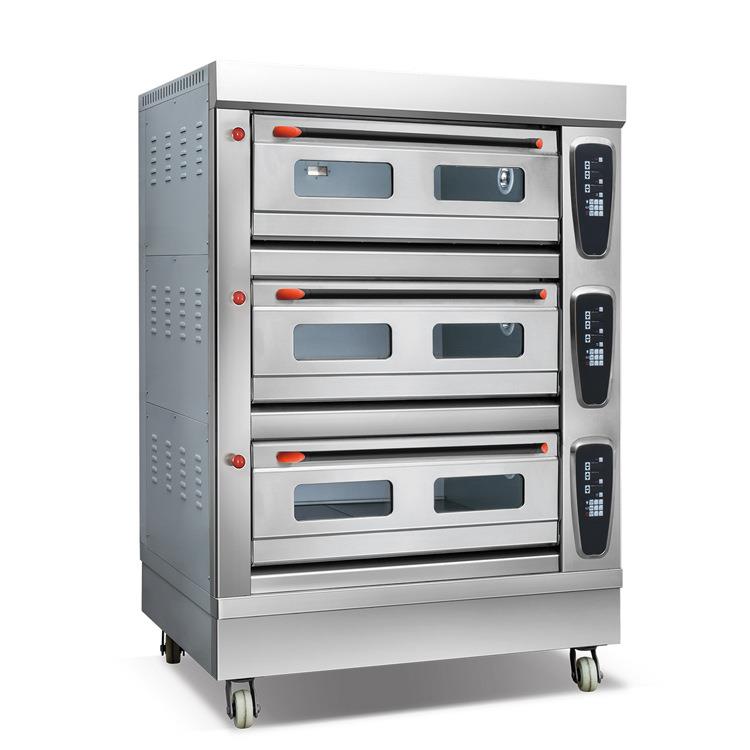 定制四多盘层炉 层/双/三层/WFC-306D层商用单面包烤箱 层式层烤