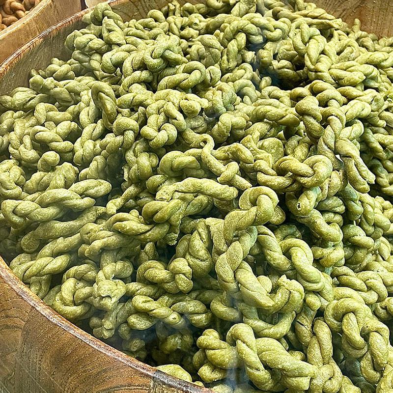 新品宁波特产鼓楼王阿姨文昌油赞子海苔咸味麻花酥脆休闲小吃零食