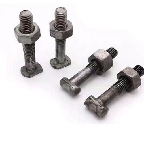 扣螺丝1M2国标丁KJF型字丝建筑用T螺栓钢管件脚手架固定扣件螺丝