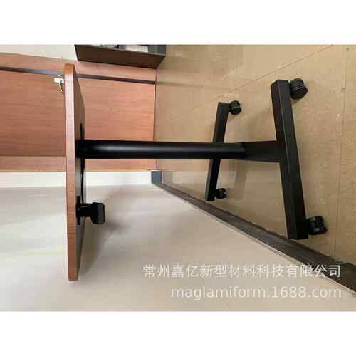 现代简约桌面可开槽可移动气动单柱高度可调节单人咖啡桌