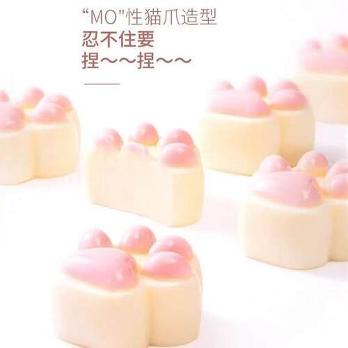 轻肴酸奶慕斯猫爪糕点300g*6包日式点心下午茶开 袋即食网红甜品