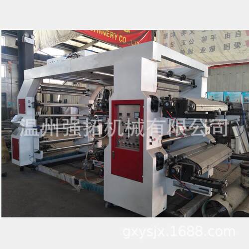 厂家直销塑料柔版印刷机四色柔版印刷机卷筒柔版印刷机可定质