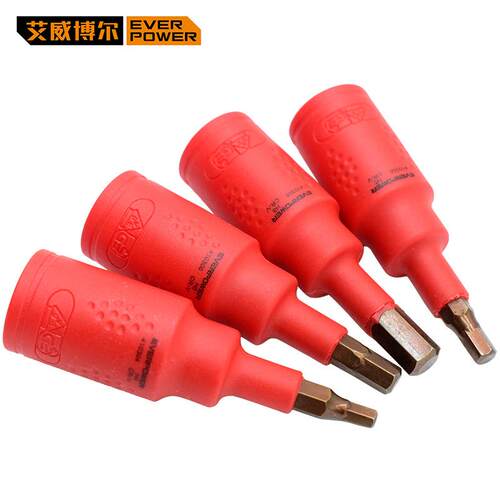 艾威博尔 10mm VDE绝缘六角旋具套筒 410304