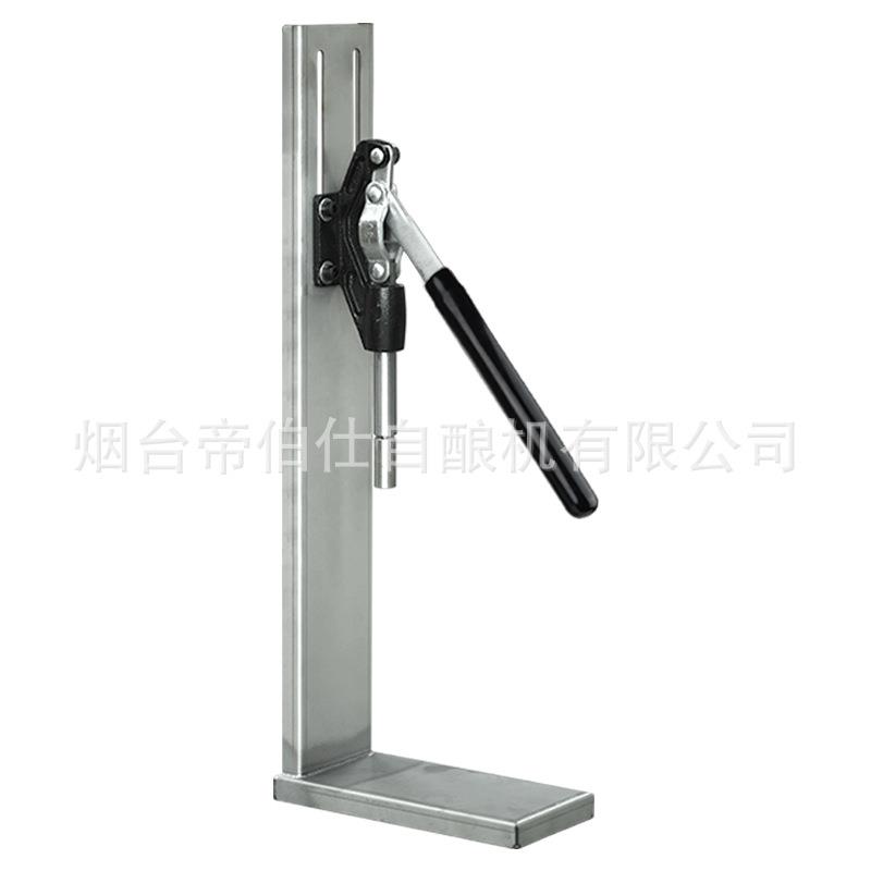 手动不锈钢打塞器酒瓶软木塞压塞器红酒家用酿酒设备外贸