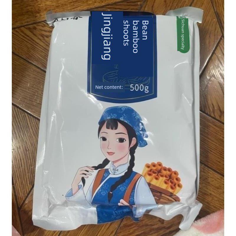 正宗荣成风味开江豆笋豆筋棒干货豆棒火锅玉巴非龙昌豆笋手工制作