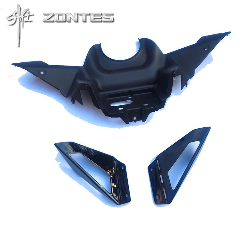 升仕ZT350M ZT310M踏板机车仪表装饰罩 前后左右方向灯装饰罩壳