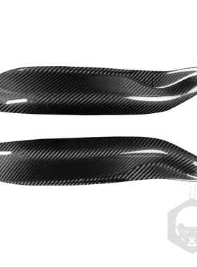 适用奔驰老SmartW41509-2014年碳纤维汽车大灯眉睫毛改装配件