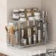 304不锈钢调味架台面调料置物架厨房窄边双层一体调料收纳架家用