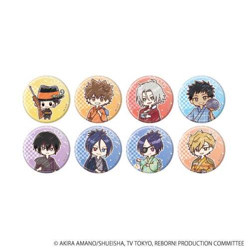 预售 A3 家庭教师HITMAN REBORN! 徽章 Q版立牌 钥匙扣 周边
