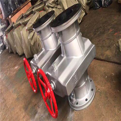 GJ41X-10P DN400手动管夹阀 手动胶管阀