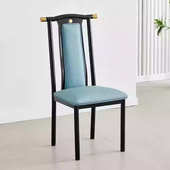 靠背餐椅专用宴会厅家用中式 饭店艺铁火锅店包厢椅酒店椅子新高档