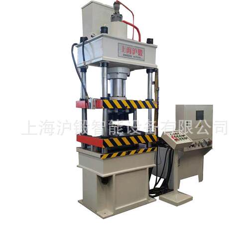 100T粉末成型液压机三梁四柱液压机汽车水箱成型油压机