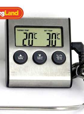 精酿数字温度计/烤箱定时器 自酿啤酒配件 温度计KL04886 KegLand