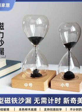 沙漏件高级感时来运寓意好办公室工位情绪治愈解压家居装饰转乔迁