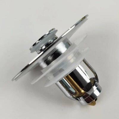 Practical PopUp Basin Plug with Removable Filter Basket