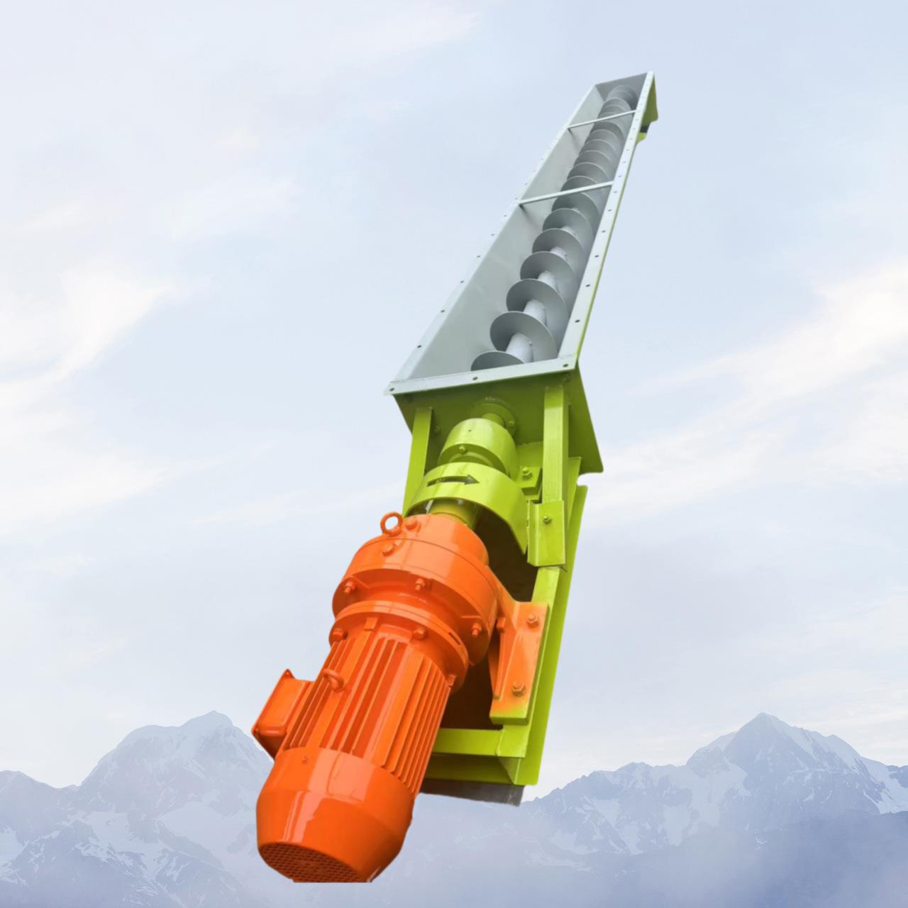 定制LS15螺旋输送机单轴螺旋给料机螺旋上料机U型水泥粮食输送