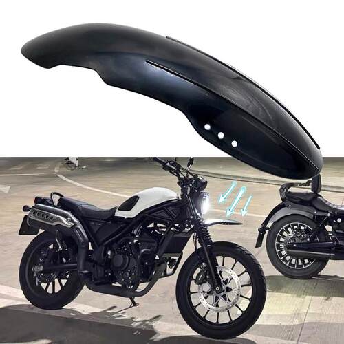 适用本田CL500 CL300改装机车高位挡泥板前挡泥板 攀爬型挡泥板