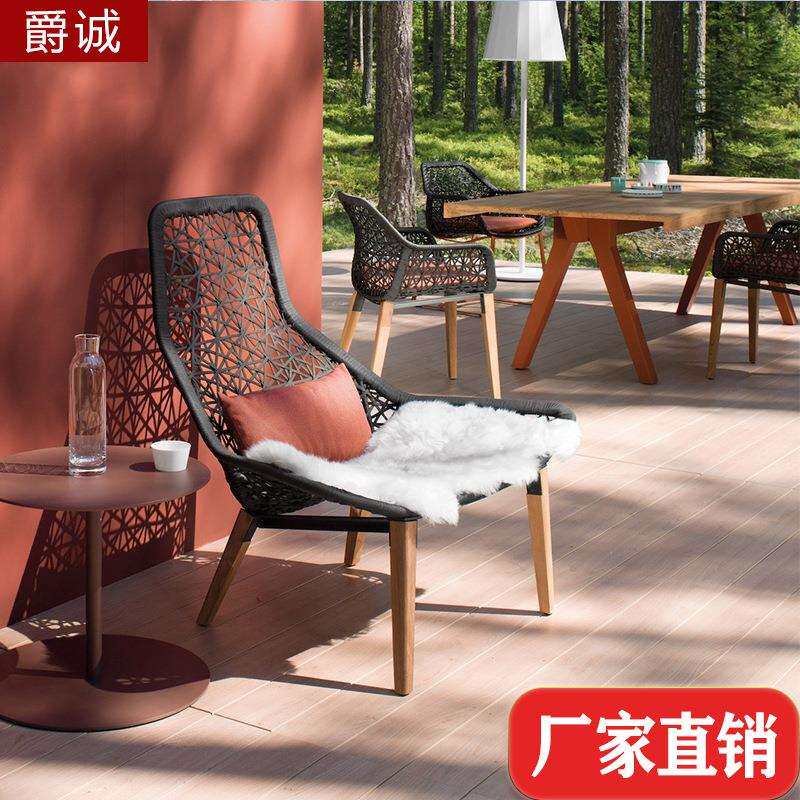 厂家直销户外编藤沙发茶几组合pe仿藤编藤阳台桌椅休闲户外桌椅
