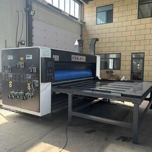 纸箱开槽机一键换单printingmachine水墨印刷模切机