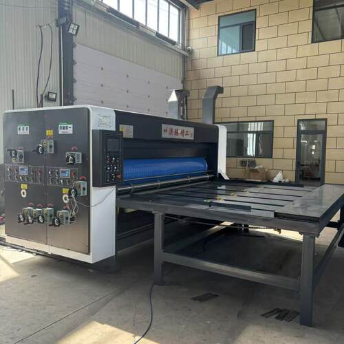 纸箱开槽机一键换单printingmachine水墨印刷模切机