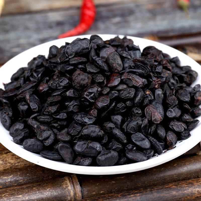 江西修水土特产西门坑香甜豆豉农家自制风味调料蒸炒煮原味黑豆豉