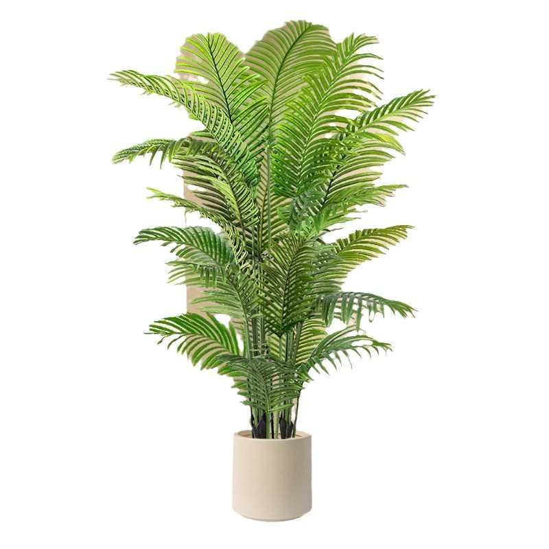 仿真绿植高端轻奢散尾葵落地盆栽假花树室内客厅仿生植物装饰摆件